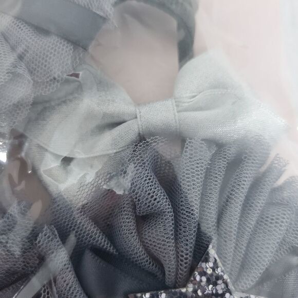 NIB Chicbaby Gray & Silver Hair Accessories & Sock - Picture 6 of 7